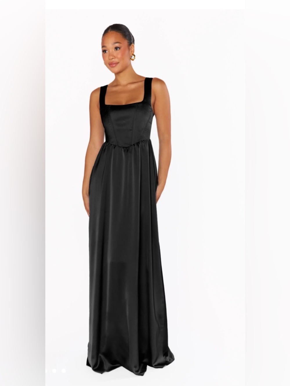 Show Me Your Mumu Nina Maxi Dress Size XL - Black